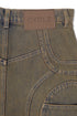 【RESTOCK】CIRCLE CUT-OUT MINI SKIRT -RUSTED BROWN- *Last1